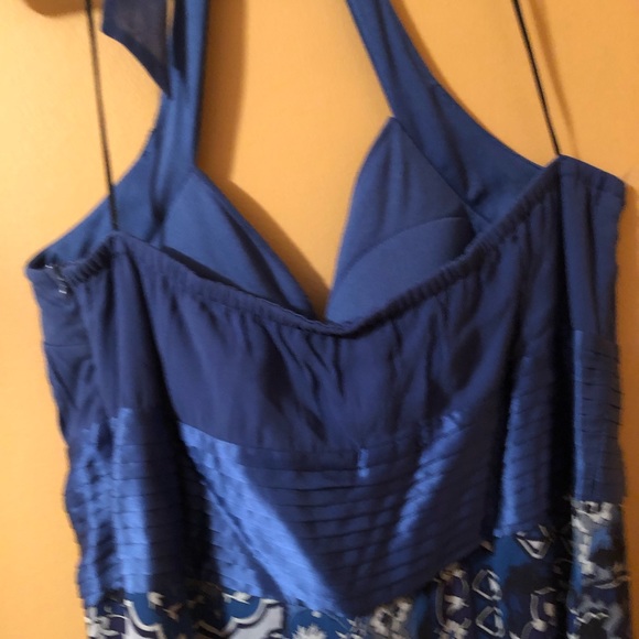 Blue cocktail dress - Picture 6 of 7